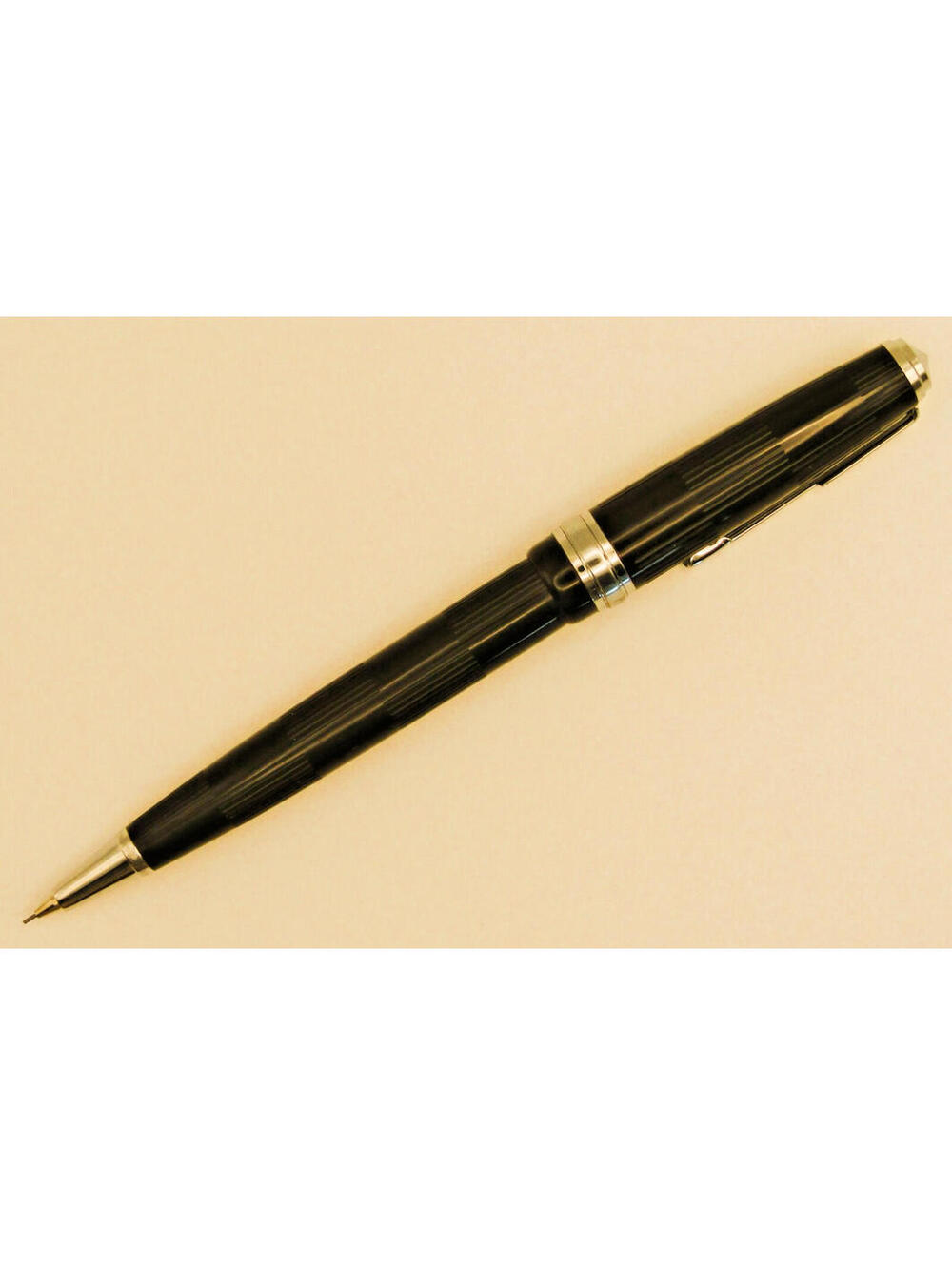 Cote Modele Recife Depose Black with Chrome Trim Mechanical Pencil France